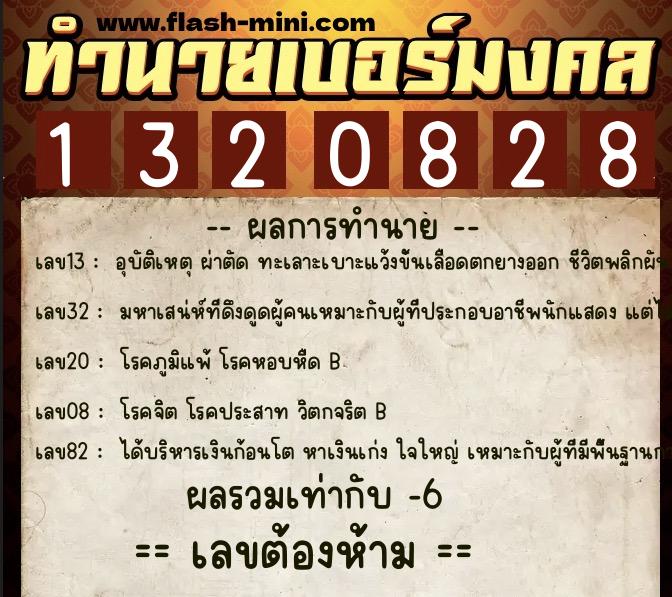 ทำนายเบอร์มงคล 0XX-1320828 ทำนายเบอร์มงคล หมายเลข 097-132082 ทำนายเบอร์มงคล 0XX-1320828 ทำนายเบอร์มงคล หมายเลข 097-132082