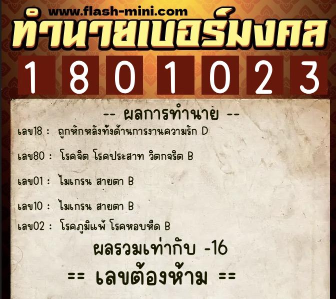 ทำนายเบอร์มงคล 0XX-1801023 ทำนายเบอร์มงคล หมายเลข 088-180102 ทำนายเบอร์มงคล 0XX-1801023 ทำนายเบอร์มงคล หมายเลข 088-180102