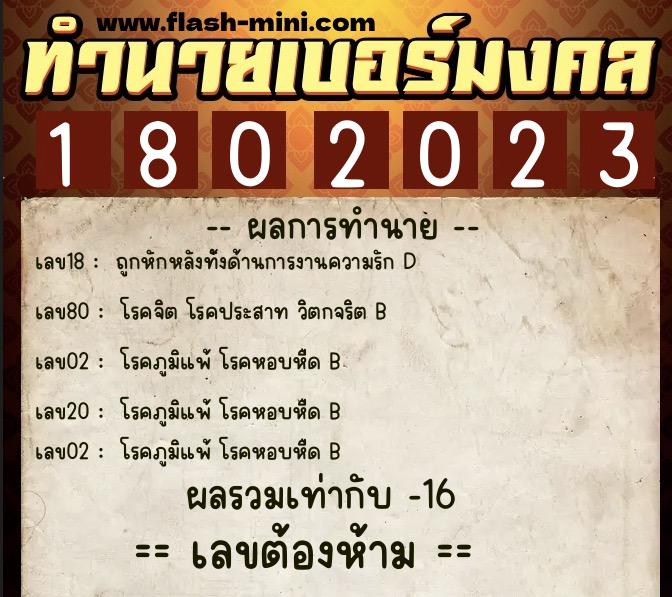 ทำนายเบอร์มงคล 0XX-1802023 ทำนายเบอร์มงคล หมายเลข 093-180202 ทำนายเบอร์มงคล 0XX-1802023 ทำนายเบอร์มงคล หมายเลข 093-180202