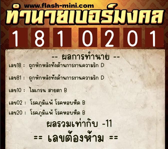 ทำนายเบอร์มงคล 0XX-1810201 ทำนายเบอร์มงคล หมายเลข 092-181020 ทำนายเบอร์มงคล 0XX-1810201 ทำนายเบอร์มงคล หมายเลข 092-181020