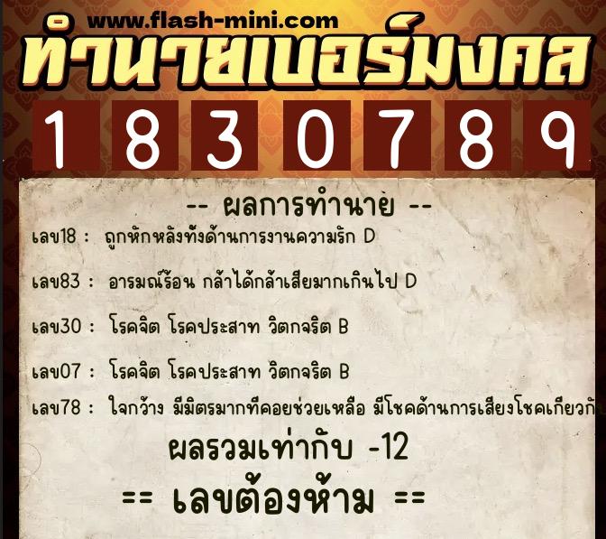 ทำนายเบอร์มงคล 0XX-1830789 ทำนายเบอร์มงคล หมายเลข 092-183078 ทำนายเบอร์มงคล 0XX-1830789 ทำนายเบอร์มงคล หมายเลข 092-183078