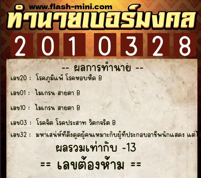 ทำนายเบอร์มงคล 0XX-2010328 ทำนายเบอร์มงคล หมายเลข 080-201032 ทำนายเบอร์มงคล 0XX-2010328 ทำนายเบอร์มงคล หมายเลข 080-201032