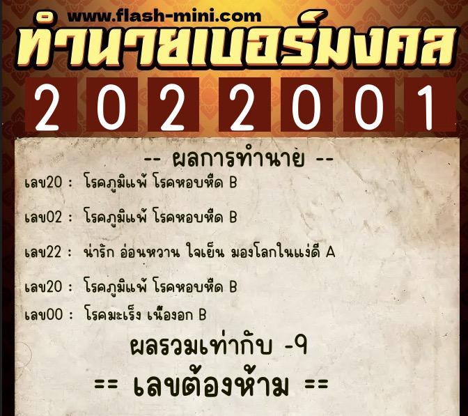 ทำนายเบอร์มงคล 0XX-2022001 ทำนายเบอร์มงคล หมายเลข 069-202200 ทำนายเบอร์มงคล 0XX-2022001 ทำนายเบอร์มงคล หมายเลข 069-202200
