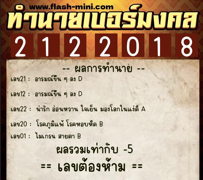 ทำนายเบอร์มงคล 0XX-2122018 ทำนายเบอร์มงคล หมายเลข 092-212201 ทำนายเบอร์มงคล 0XX-2122018 ทำนายเบอร์มงคล หมายเลข 092-212201