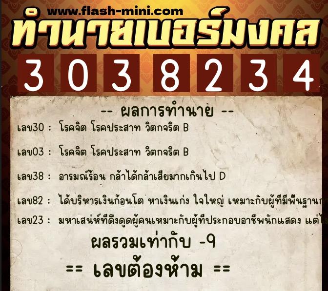ทำนายเบอร์มงคล 0XX-3038234 ทำนายเบอร์มงคล หมายเลข 060-303823 ทำนายเบอร์มงคล 0XX-3038234 ทำนายเบอร์มงคล หมายเลข 060-303823