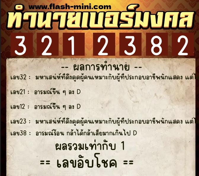 ทำนายเบอร์มงคล 0XX-3212382 ทำนายเบอร์มงคล หมายเลข 092-321238 ทำนายเบอร์มงคล 0XX-3212382 ทำนายเบอร์มงคล หมายเลข 092-321238