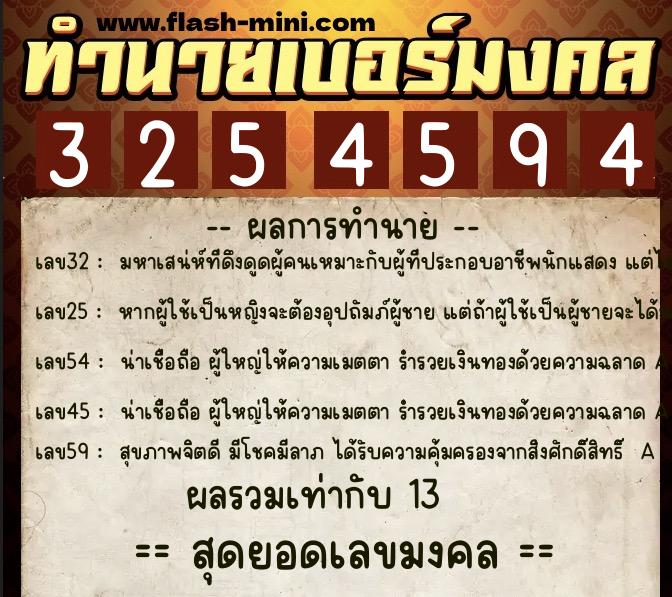 ทำนายเบอร์มงคล 0XX-3254594 ทำนายเบอร์มงคล หมายเลข 068-325459 ทำนายเบอร์มงคล 0XX-3254594 ทำนายเบอร์มงคล หมายเลข 068-325459