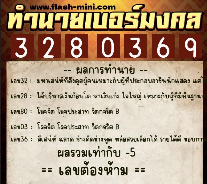 ทำนายเบอร์มงคล 0XX-3280369 ทำนายเบอร์มงคล หมายเลข 086-328036 ทำนายเบอร์มงคล 0XX-3280369 ทำนายเบอร์มงคล หมายเลข 086-328036