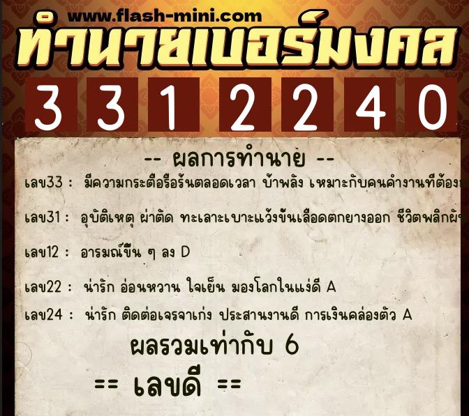 ทำนายเบอร์มงคล 0XX-3312240 ทำนายเบอร์มงคล หมายเลข 080-331224 ทำนายเบอร์มงคล 0XX-3312240 ทำนายเบอร์มงคล หมายเลข 080-331224