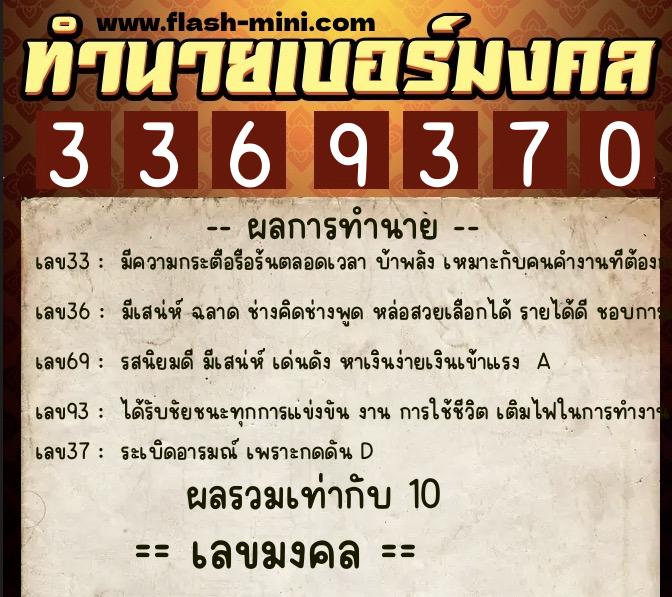 ทำนายเบอร์มงคล 0XX-3369370 ทำนายเบอร์มงคล หมายเลข 088-336937 ทำนายเบอร์มงคล 0XX-3369370 ทำนายเบอร์มงคล หมายเลข 088-336937