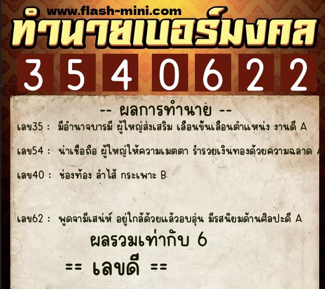 ทำนายเบอร์มงคล 0XX-3540622 ทำนายเบอร์มงคล หมายเลข 084-354062 ทำนายเบอร์มงคล 0XX-3540622 ทำนายเบอร์มงคล หมายเลข 084-354062