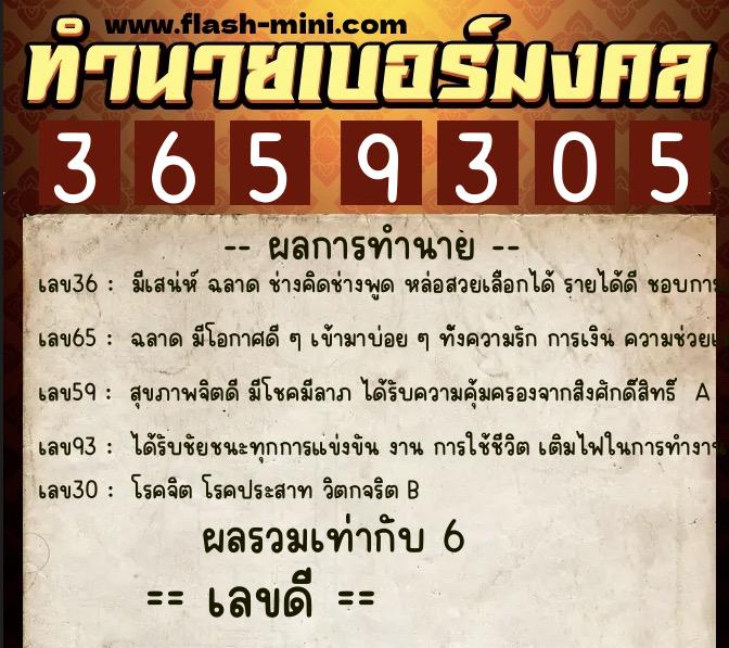 ทำนายเบอร์มงคล 0XX-3659305 ทำนายเบอร์มงคล หมายเลข 095-365930 ทำนายเบอร์มงคล 0XX-3659305 ทำนายเบอร์มงคล หมายเลข 095-365930