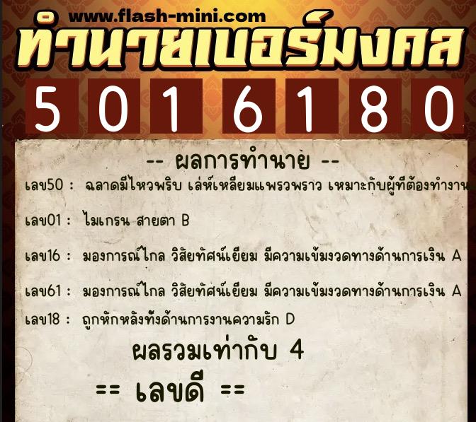 ทำนายเบอร์มงคล 0XX-5016180 ทำนายเบอร์มงคล หมายเลข 095-501618 ทำนายเบอร์มงคล 0XX-5016180 ทำนายเบอร์มงคล หมายเลข 095-501618