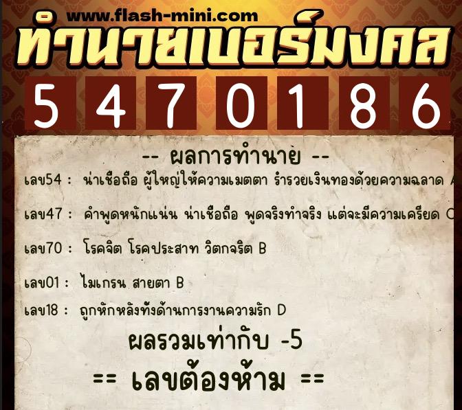 ทำนายเบอร์มงคล 0XX-5470186 ทำนายเบอร์มงคล หมายเลข 092-547018 ทำนายเบอร์มงคล 0XX-5470186 ทำนายเบอร์มงคล หมายเลข 092-547018