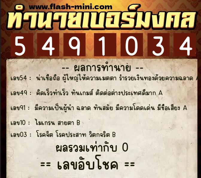 ทำนายเบอร์มงคล 0XX-5491034 ทำนายเบอร์มงคล หมายเลข 062-549103 ทำนายเบอร์มงคล 0XX-5491034 ทำนายเบอร์มงคล หมายเลข 062-549103