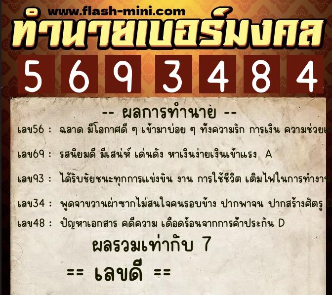 ทำนายเบอร์มงคล 0XX-5693484 ทำนายเบอร์มงคล หมายเลข 080-569348 ทำนายเบอร์มงคล 0XX-5693484 ทำนายเบอร์มงคล หมายเลข 080-569348