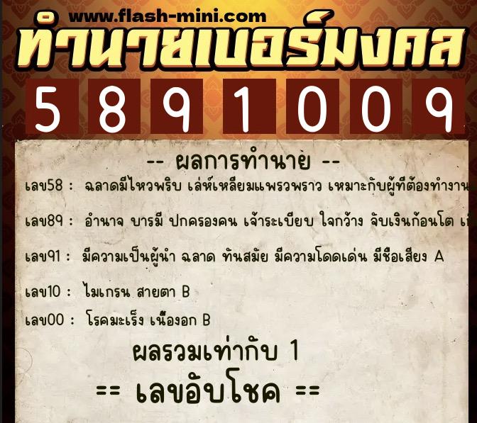 ทำนายเบอร์มงคล 0XX-5891009 ทำนายเบอร์มงคล หมายเลข 083-589100 ทำนายเบอร์มงคล 0XX-5891009 ทำนายเบอร์มงคล หมายเลข 083-589100