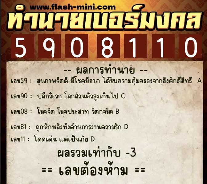 ทำนายเบอร์มงคล 0XX-5908110 ทำนายเบอร์มงคล หมายเลข 099-590811 ทำนายเบอร์มงคล 0XX-5908110 ทำนายเบอร์มงคล หมายเลข 099-590811