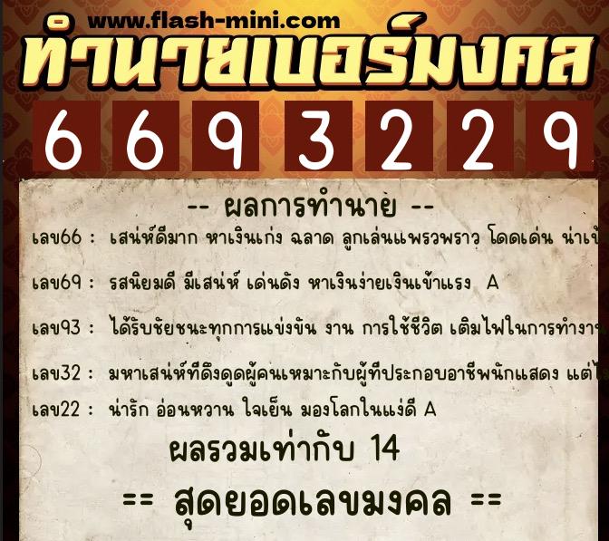 ทำนายเบอร์มงคล 0XX-6693229 ทำนายเบอร์มงคล หมายเลข 092-669322 ทำนายเบอร์มงคล 0XX-6693229 ทำนายเบอร์มงคล หมายเลข 092-669322