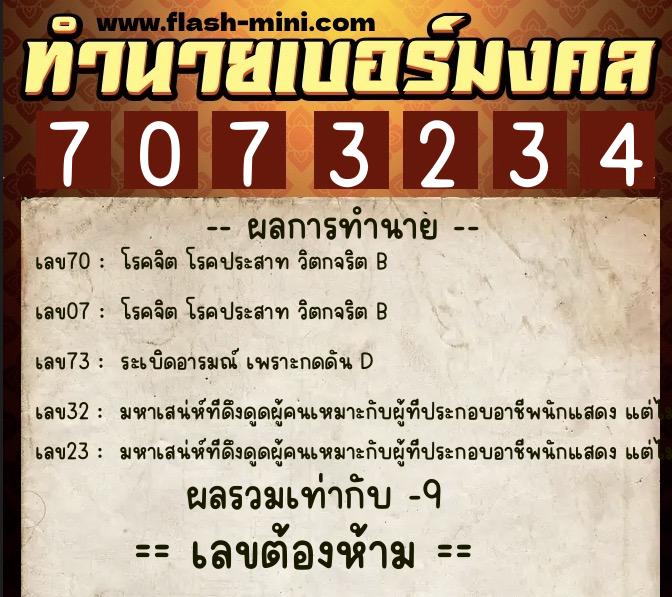 ทำนายเบอร์มงคล 0XX-7073234 ทำนายเบอร์มงคล หมายเลข 089-707323 ทำนายเบอร์มงคล 0XX-7073234 ทำนายเบอร์มงคล หมายเลข 089-707323