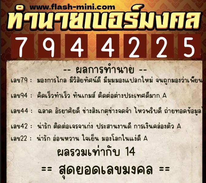 ทำนายเบอร์มงคล 0XX-7944225 ทำนายเบอร์มงคล หมายเลข 096-794422 ทำนายเบอร์มงคล 0XX-7944225 ทำนายเบอร์มงคล หมายเลข 096-794422