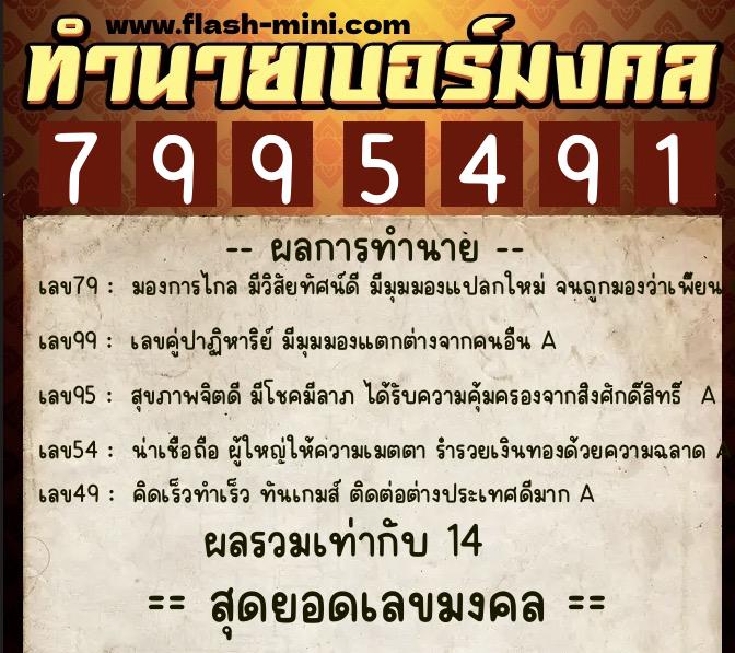 ทำนายเบอร์มงคล 0XX-7995491 ทำนายเบอร์มงคล หมายเลข 083-799549 ทำนายเบอร์มงคล 0XX-7995491 ทำนายเบอร์มงคล หมายเลข 083-799549