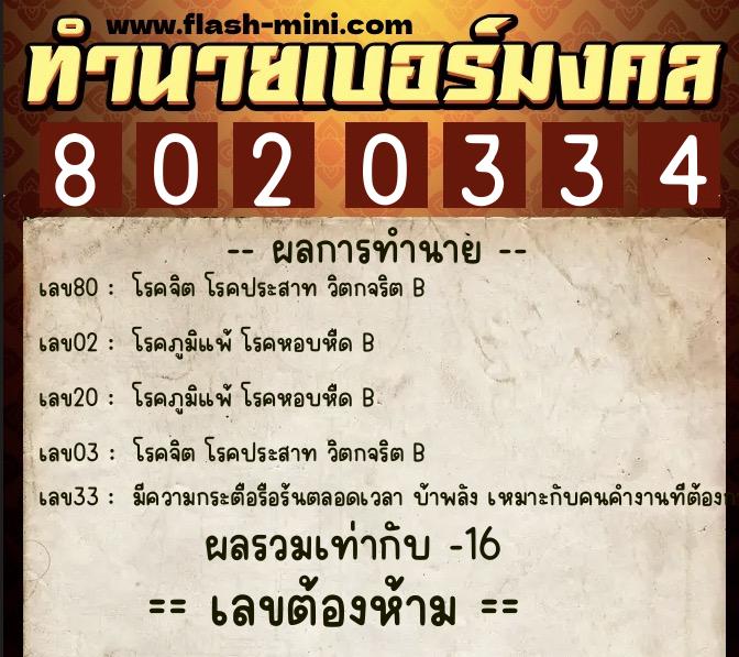 ทำนายเบอร์มงคล 0XX-8020334 ทำนายเบอร์มงคล หมายเลข 092-802033 ทำนายเบอร์มงคล 0XX-8020334 ทำนายเบอร์มงคล หมายเลข 092-802033