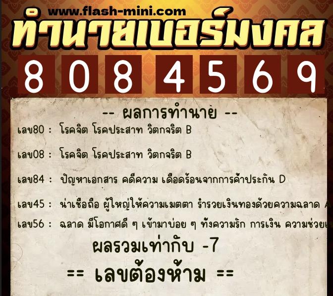 ทำนายเบอร์มงคล 0XX-8084569 ทำนายเบอร์มงคล หมายเลข 098-808456 ทำนายเบอร์มงคล 0XX-8084569 ทำนายเบอร์มงคล หมายเลข 098-808456