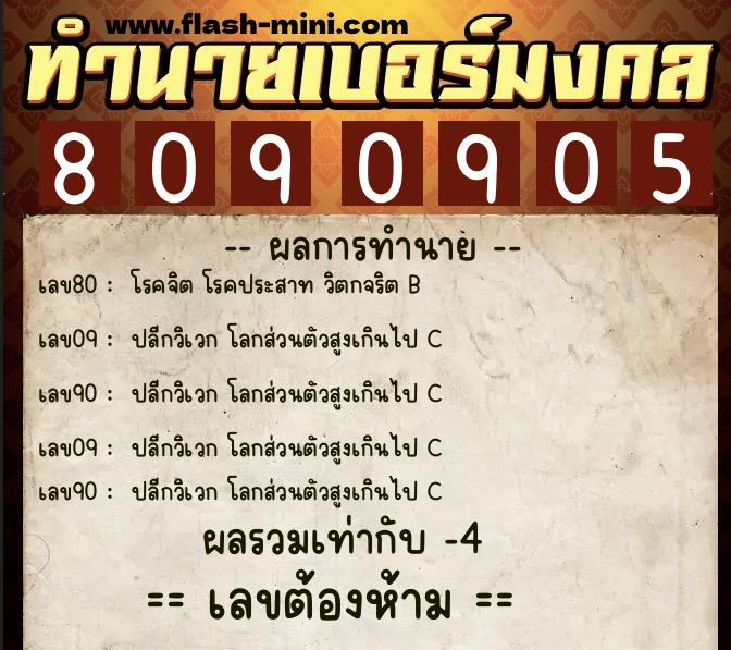 ทำนายเบอร์มงคล 0XX-8090905 ทำนายเบอร์มงคล หมายเลข 088-809090 ทำนายเบอร์มงคล 0XX-8090905 ทำนายเบอร์มงคล หมายเลข 088-809090