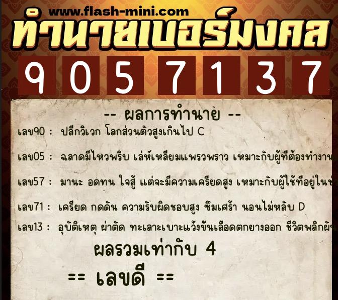 ทำนายเบอร์มงคล 0XX-9057137 ทำนายเบอร์มงคล หมายเลข 093-905713 ทำนายเบอร์มงคล 0XX-9057137 ทำนายเบอร์มงคล หมายเลข 093-905713