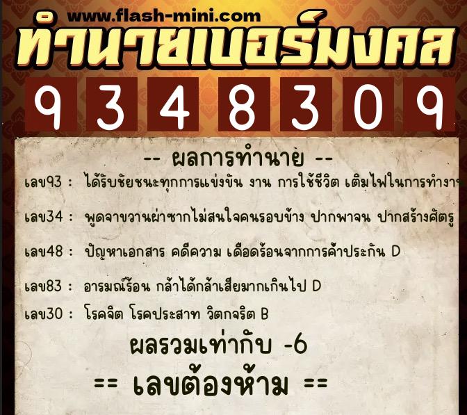 ทำนายเบอร์มงคล 0XX-9348309 ทำนายเบอร์มงคล หมายเลข 094-934830 ทำนายเบอร์มงคล 0XX-9348309 ทำนายเบอร์มงคล หมายเลข 094-934830